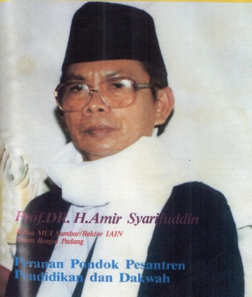Prof Dr H Amir Syarifguddin, Rektor IIAN-UIN IB Padang 1983-1993 dan Ketua MUI Sumbar 1995-2000 berpulang ke Rahmatullah, 27/12/3 di Padang.